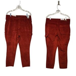 Judy Blue Los Angeles High Waist Bootcut Corduroy Jeans Color Fly Rust Size 29